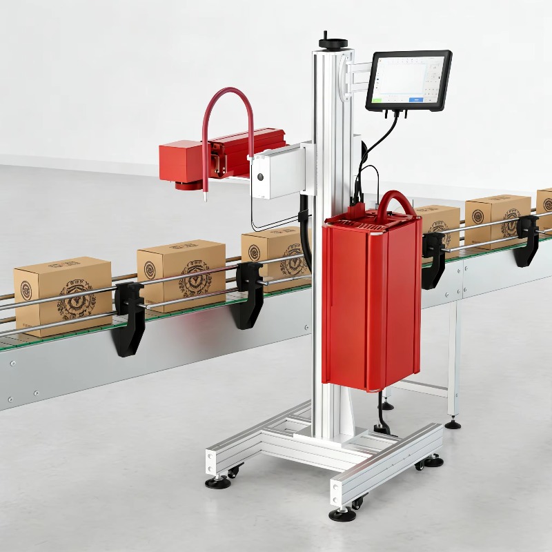 Industrial Laser Packaging - آلة ترميز بالليزر صناعية أوتوماتيكية لوضع