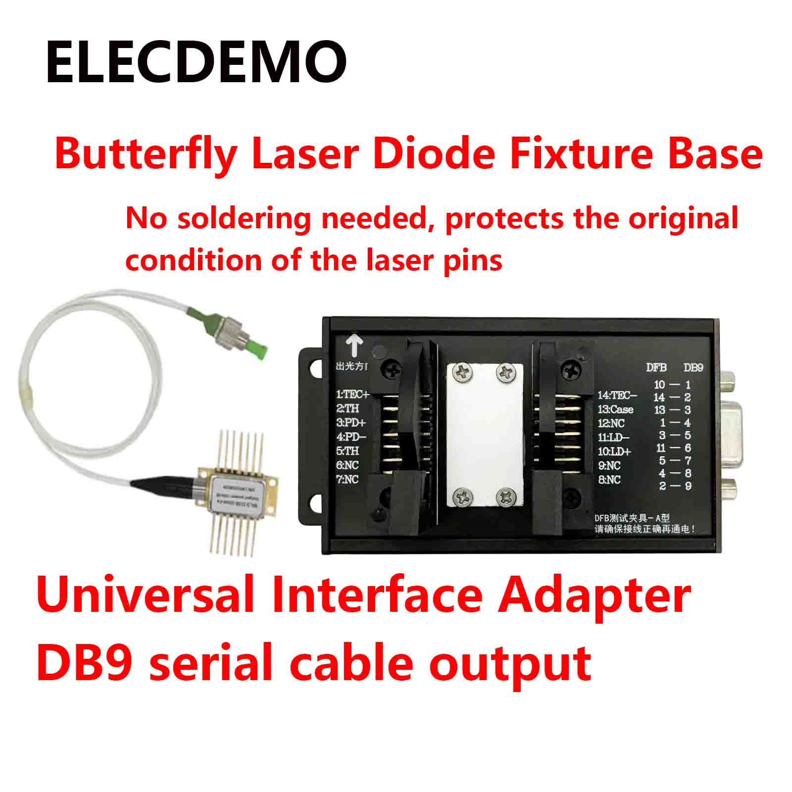 Diode Laser Module - قاعدة تثبيت 14 دبوس، وحدة لوحة