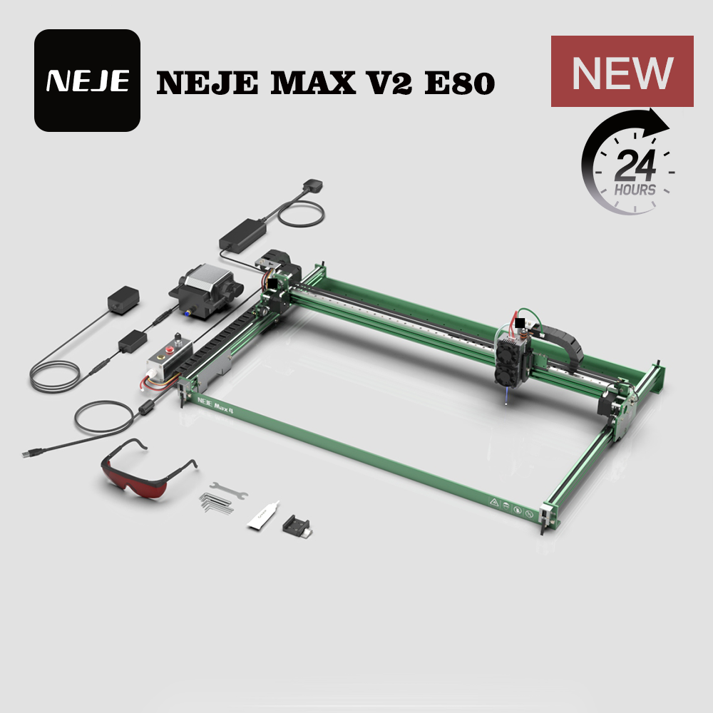 Industrial Laser Engraver For Metal - ماكينة النقش بالليزر NEJE MAX V2