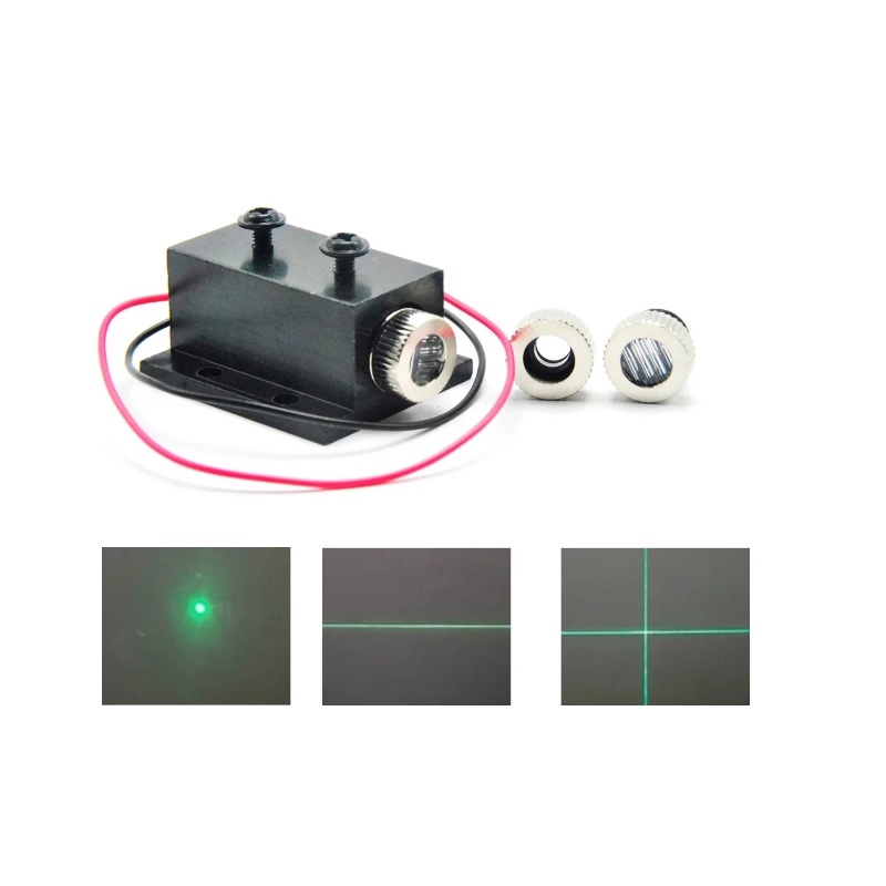 Diode Laser Module - فوكوسابل 515nm 520nm 50mw الأخضر ديود
