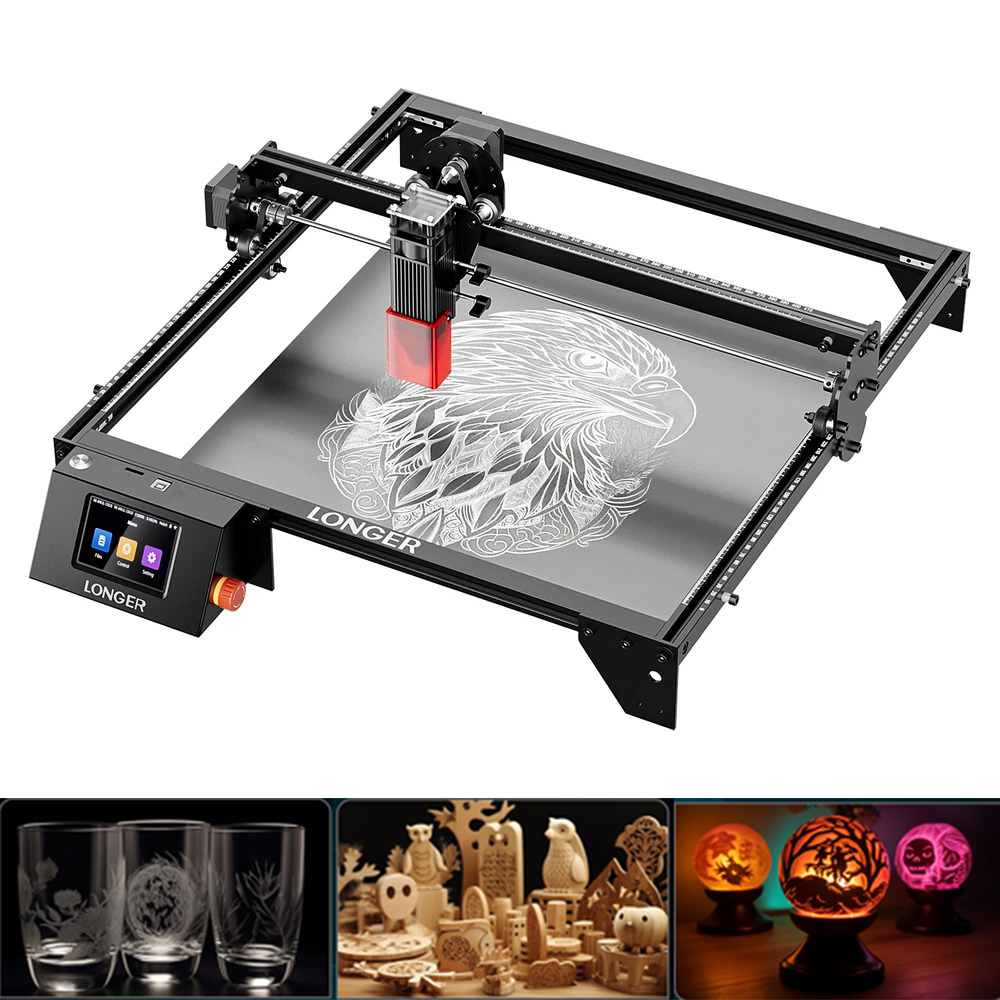 Industrial Laser Engraver For Metal - ماكينة نقش وقطع بالليزر LONGER بقوة