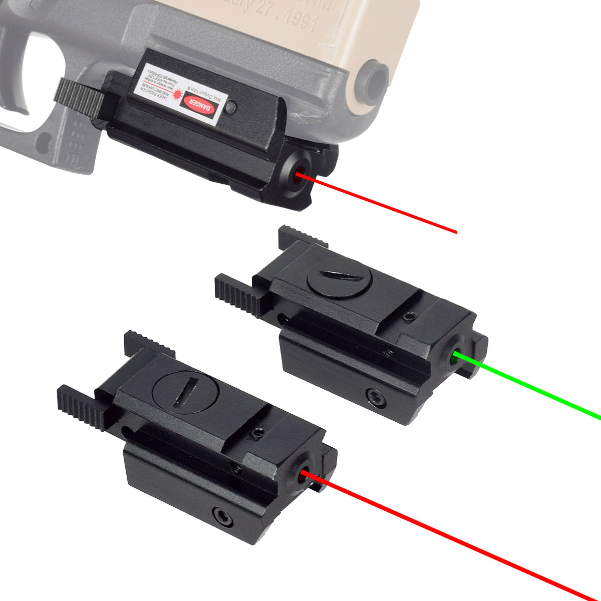 Industrial Laser Pointer - التكتيكية الأحمر الأخضر نقطة نطاق البصر