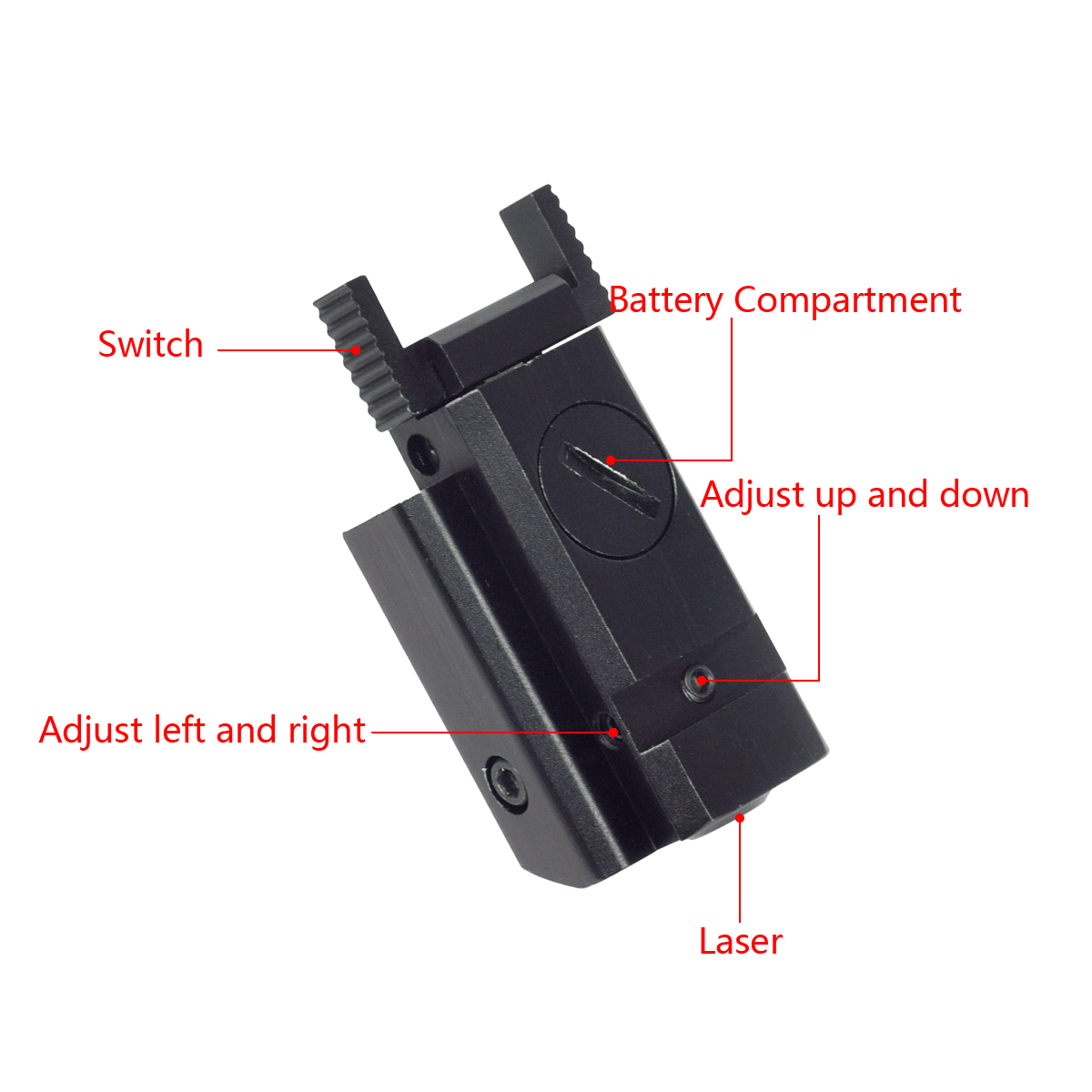 مؤشر ليزر تكتيكي معدني باللوني - مراجعة Industrial Laser Pointer وسعره