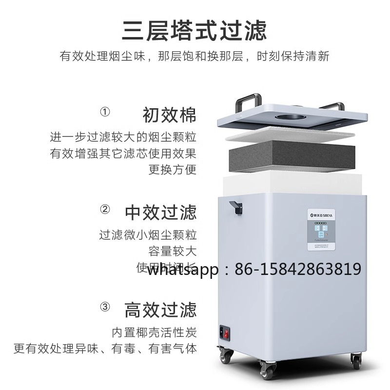 جهاز تنقية وشفط الدخان والغبار - مراجعة Industrial Laser Solder Iron وسعره