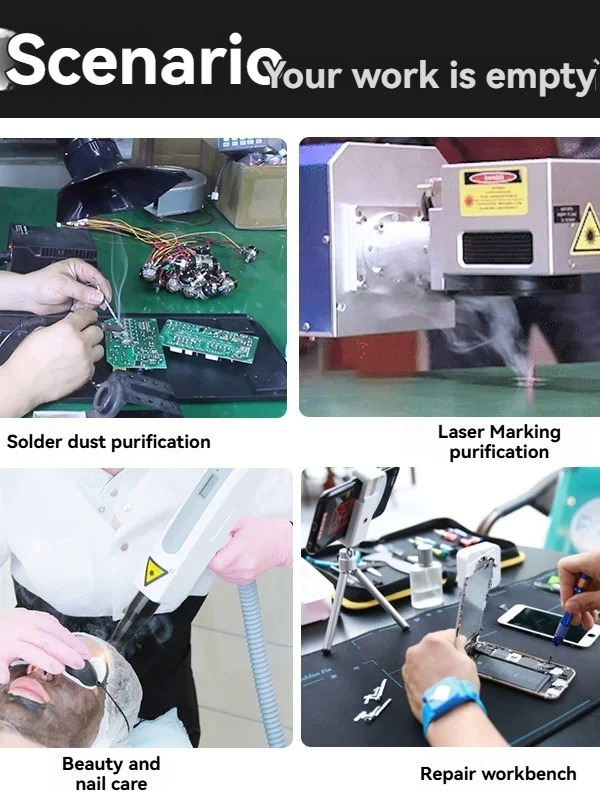 جهاز امتصاص دخان اللحام الصغير - مراجعة Industrial Laser Welding Iron وسعره