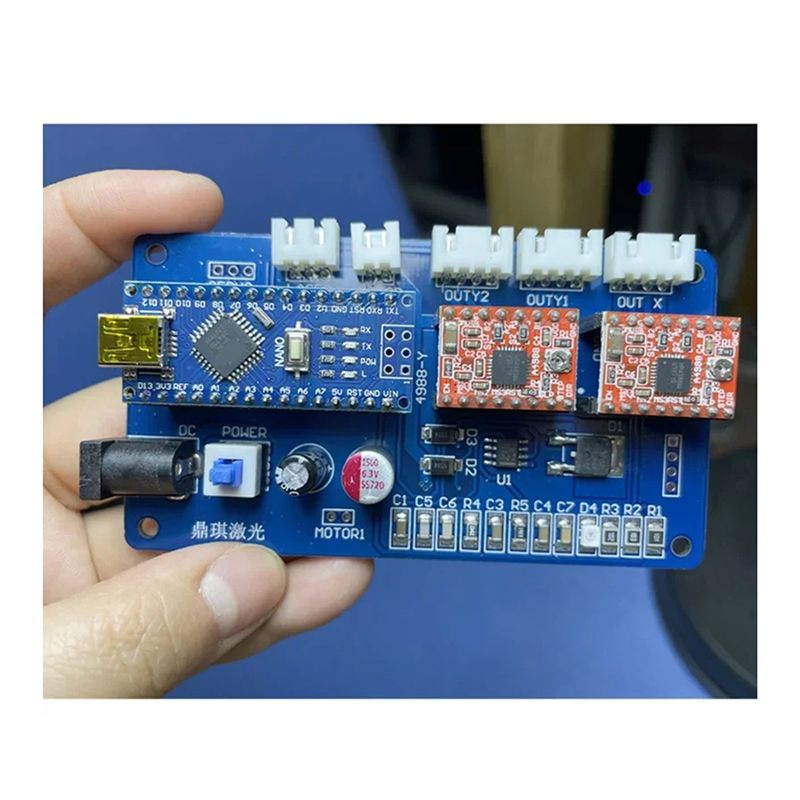لوحة تحكم صغيرة لآلة النقش بال - مراجعة Laser Controller Board وسعره