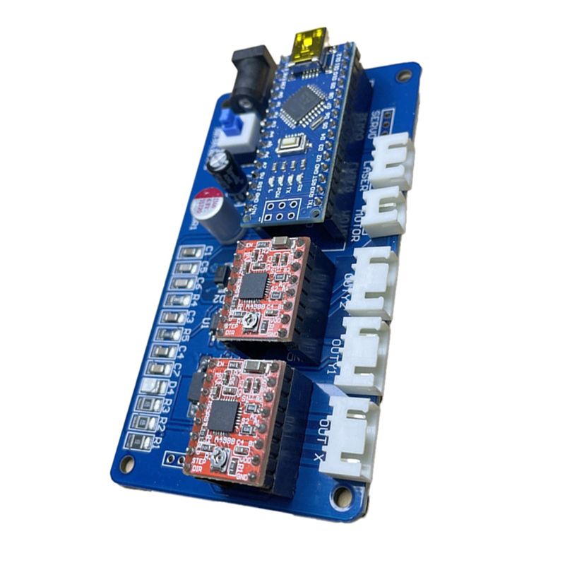 لوحة تحكم صغيرة لآلة النقش بال - مراجعة Laser Controller Board وسعره