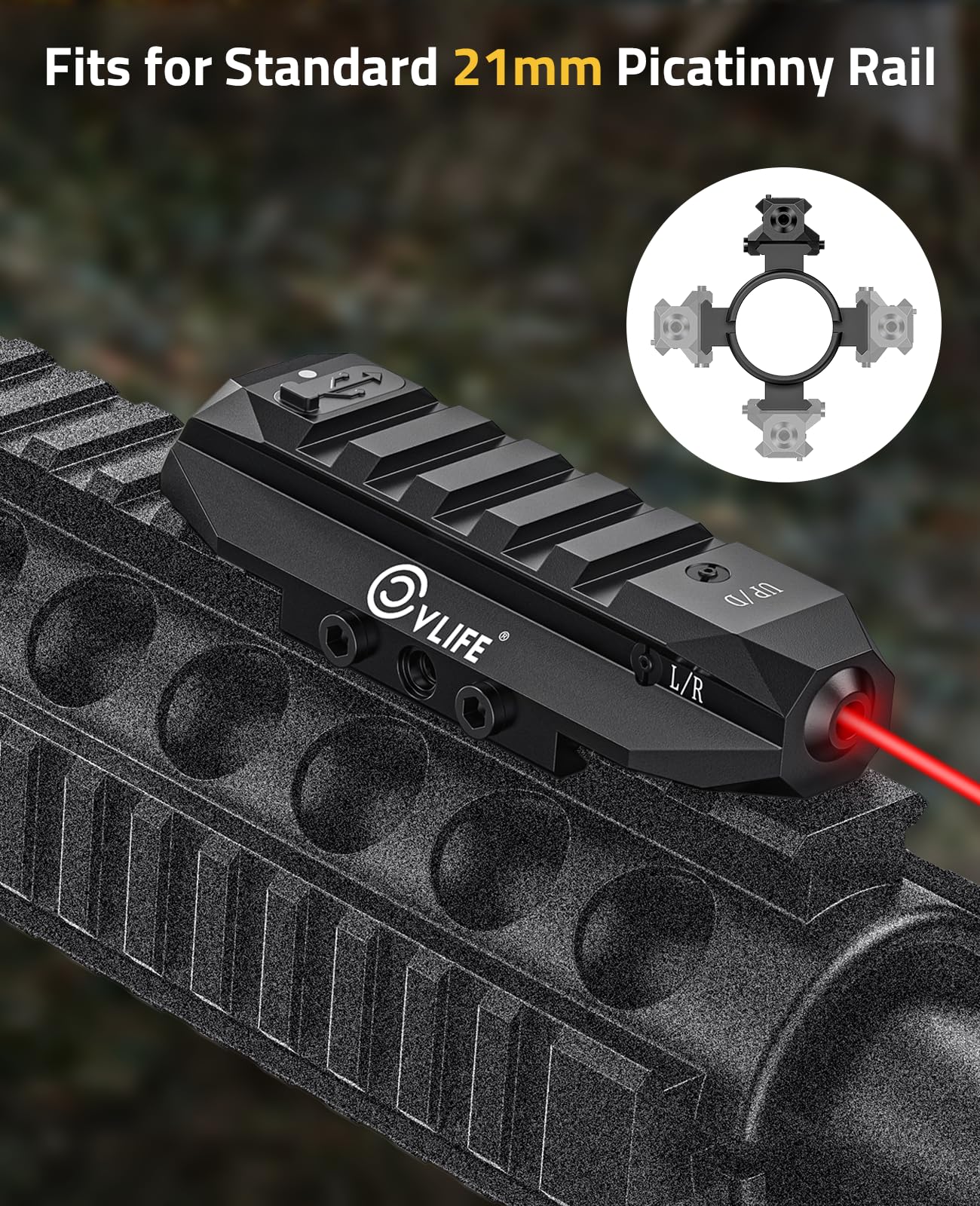رؤية ليزر منخفضة المستوى CVLIF - مراجعة Industrial Laser Pointer وسعره