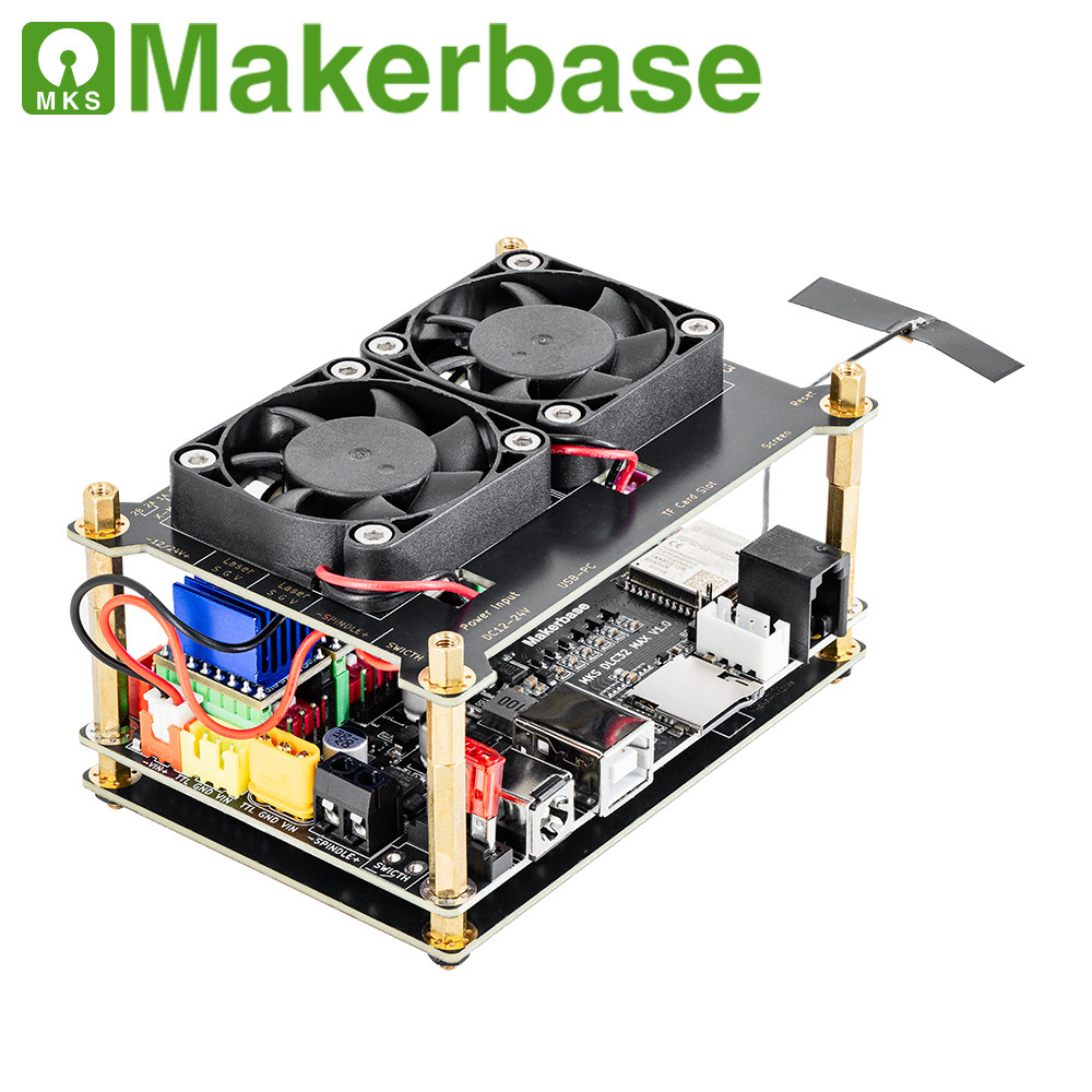 لوحة تحكم ماكربيس MKS DLC32 MA - مراجعة Laser Controller Board وسعره