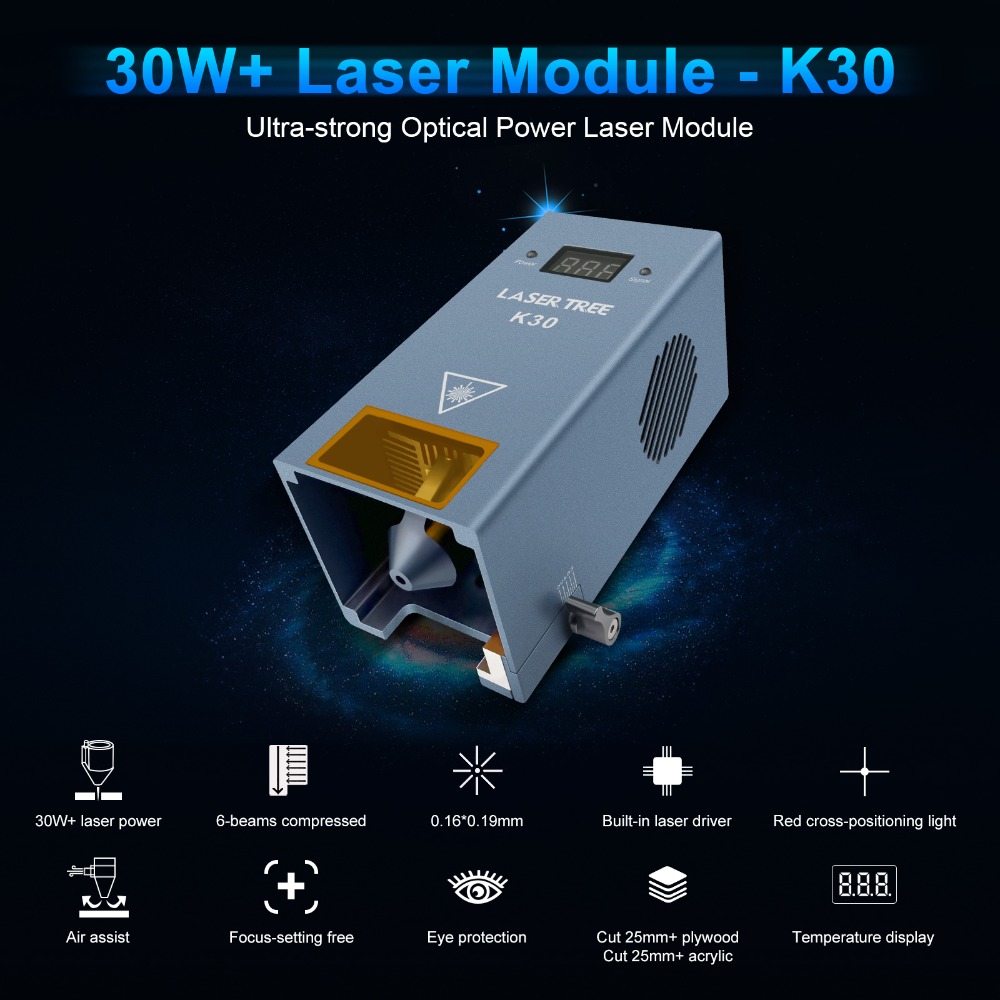 مجموعة وحدة ليزر ديود أزرق 20  - مراجعة Diode Laser Module وسعره
