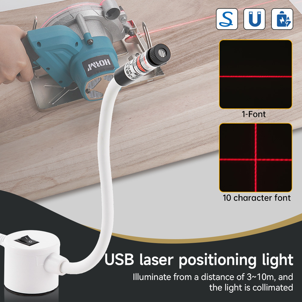 USB بالطاقة ضوء الليزر الأحمر  - مراجعة Industrial Laser Line وسعره
