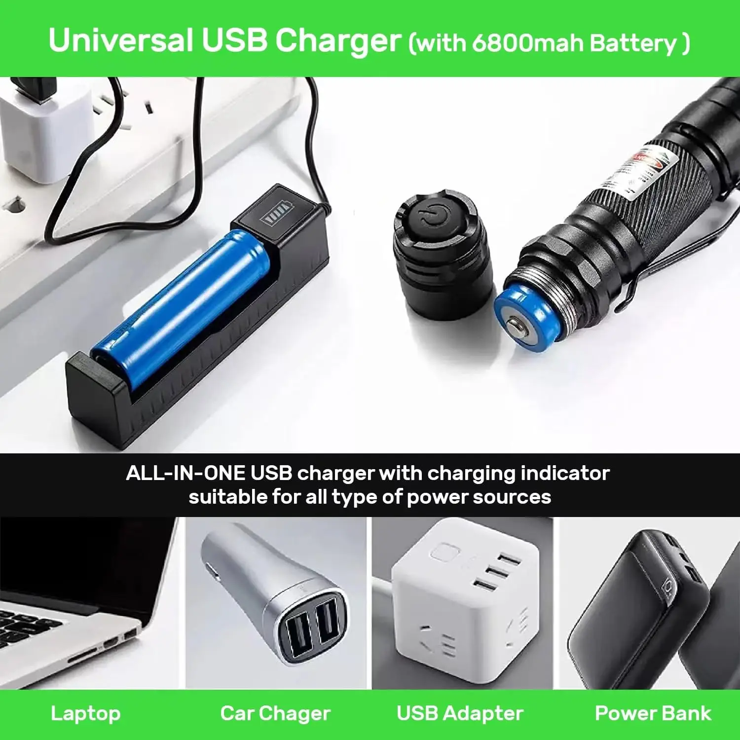لعبة ليزر للقطط 2 في 1، مصباح  - مراجعة Industrial Laser Pointer وسعره