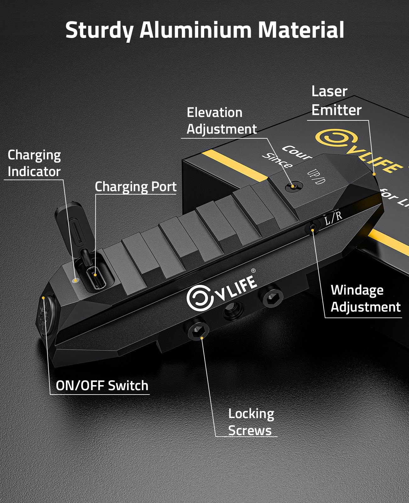 مؤشر ليزر أحمر من CVLIFE منخفض - مراجعة Industrial Laser Pointer وسعره