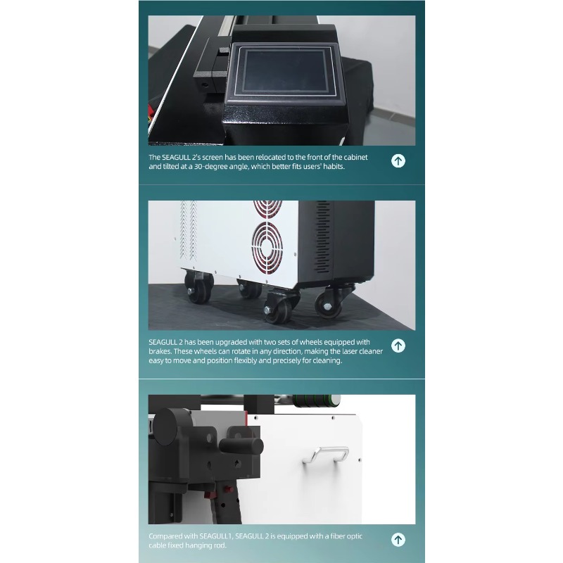 جهاز تنظيف بالليزر المحمول بقو - مراجعة Industrial Laser Cleaning Machine وسعره