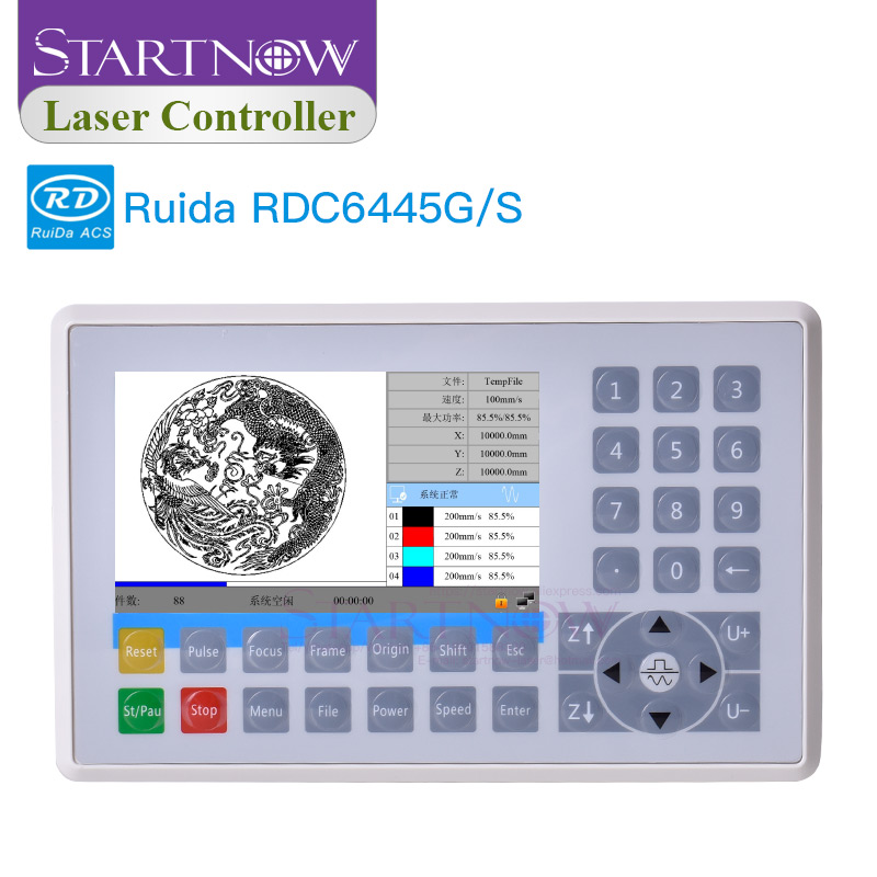 Ruida RDC6445G RDC6445S لوحة ت - مراجعة Laser Controller Board وسعره