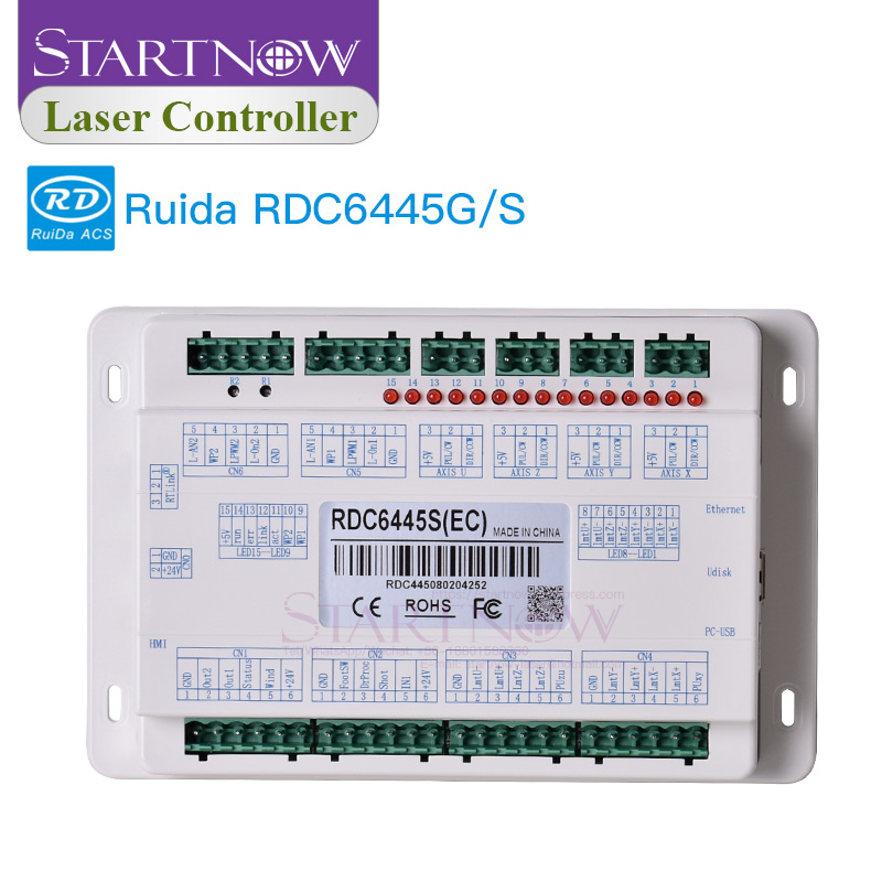 Ruida RDC6445G RDC6445S لوحة ت - مراجعة Laser Controller Board وسعره