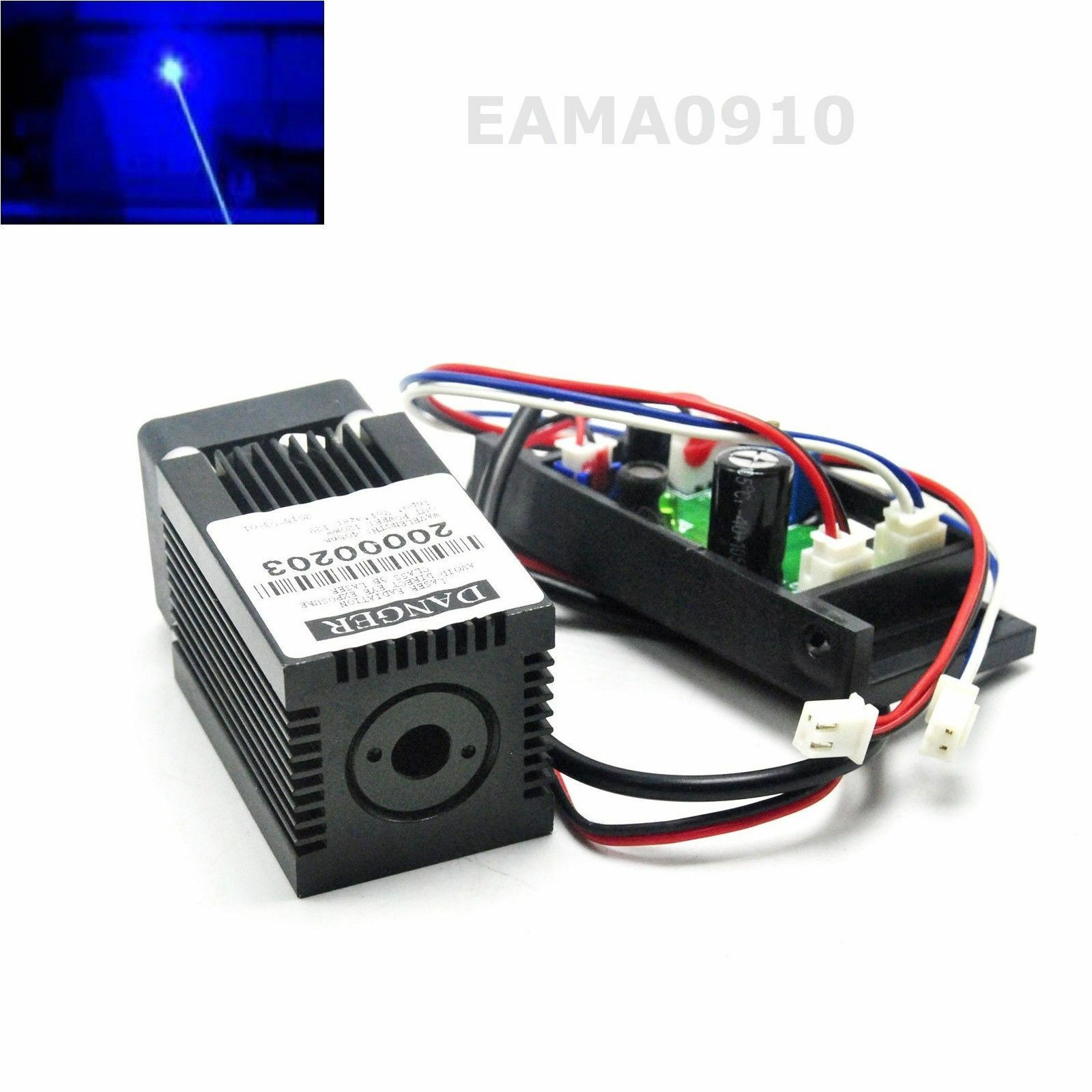 445nm 450nm 300mW 12V وحدة صما - مراجعة Diode Laser Module وسعره