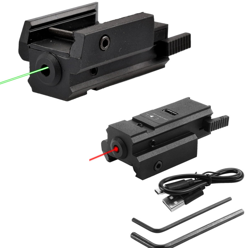 USB شحن البصر بالليزر الأحمر ا - مراجعة Industrial Laser Pointer وسعره