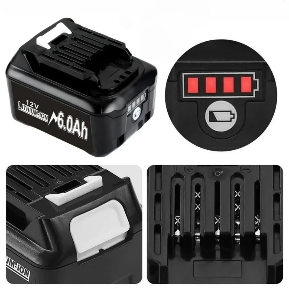 10.8 فولت 12 فولت ماكس 4.0Ah/6 - مراجعة Makita Drill Hp1640 وسعره