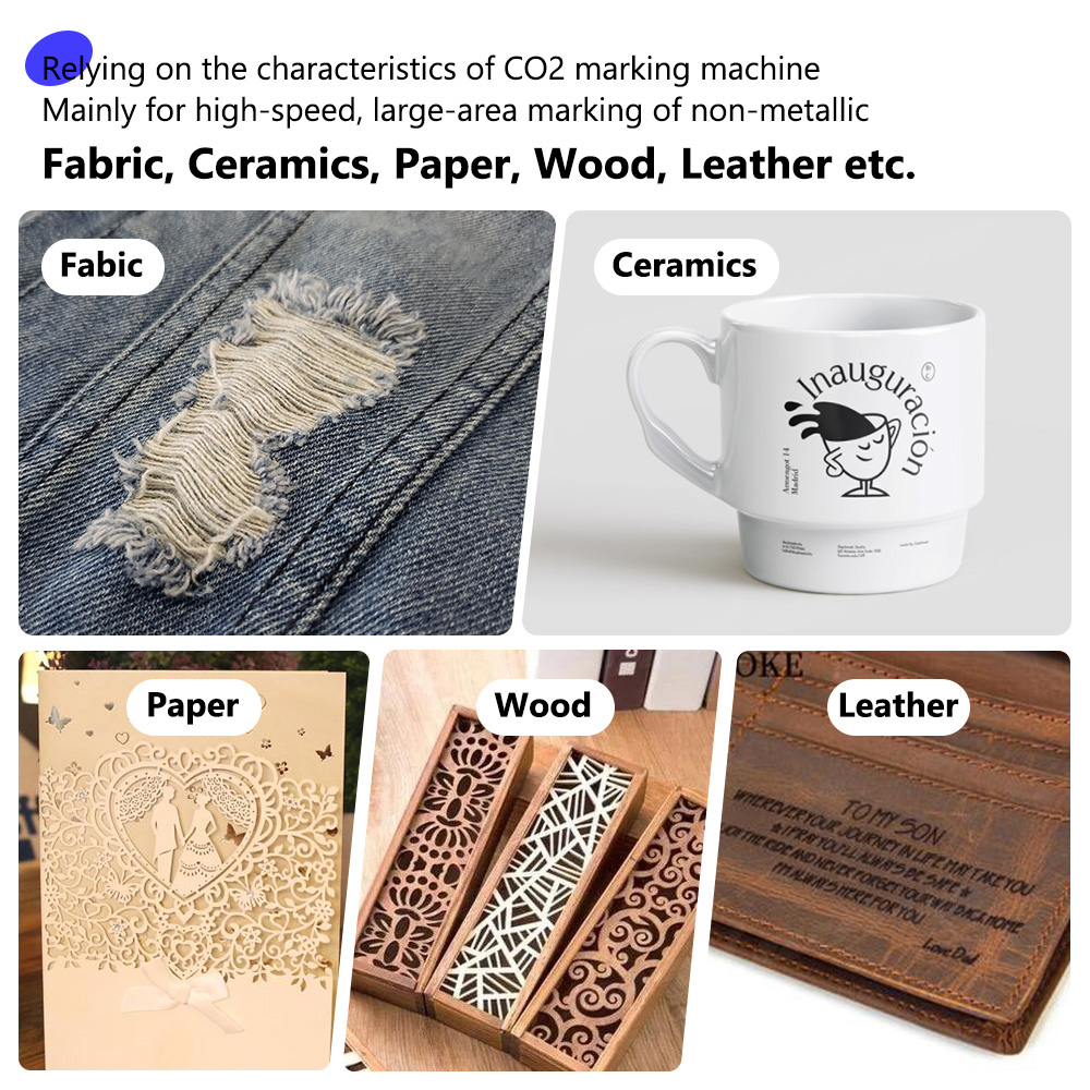 جهاز وضع العلامات بالليزر CO2  - مراجعة Industrial Laser Packaging وسعره