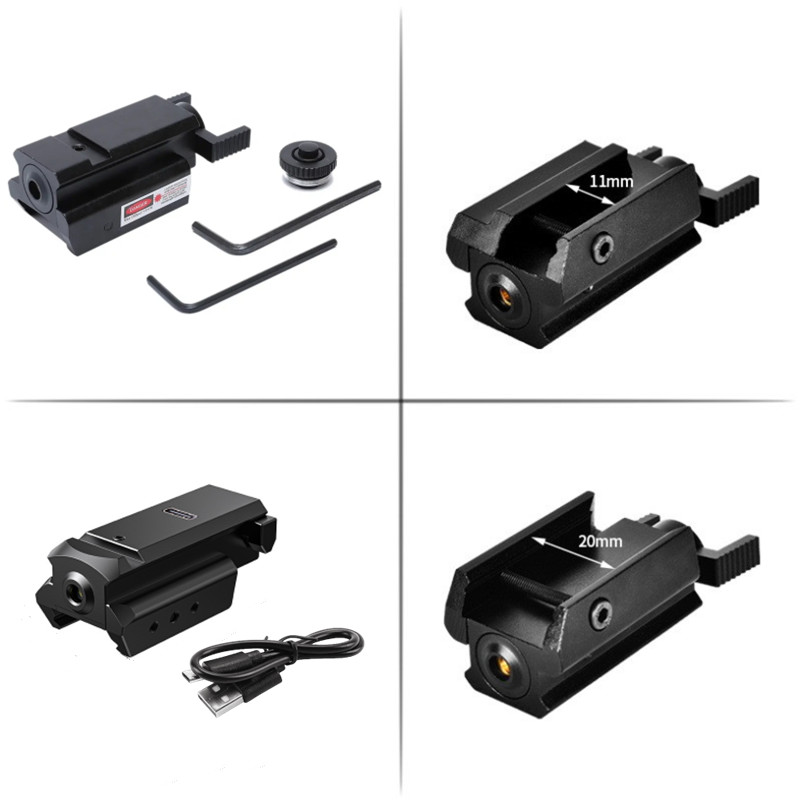 منظار ليزر تكتيكي أحمر مع قاعد - مراجعة Industrial Laser Pointer وسعره