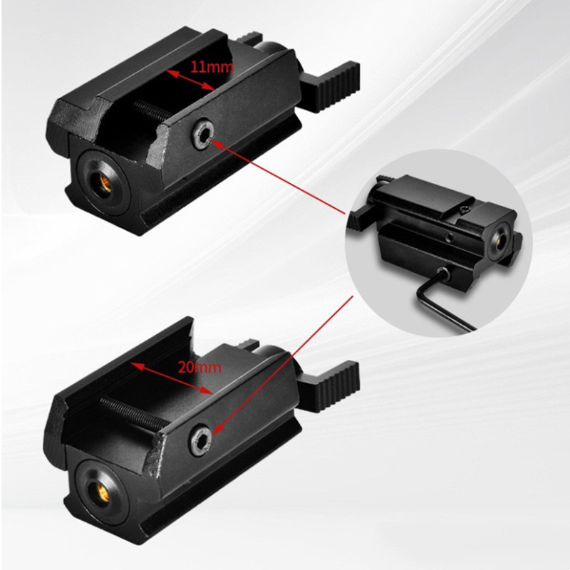 منظار ليزر تكتيكي أحمر مع قاعد - مراجعة Industrial Laser Pointer وسعره