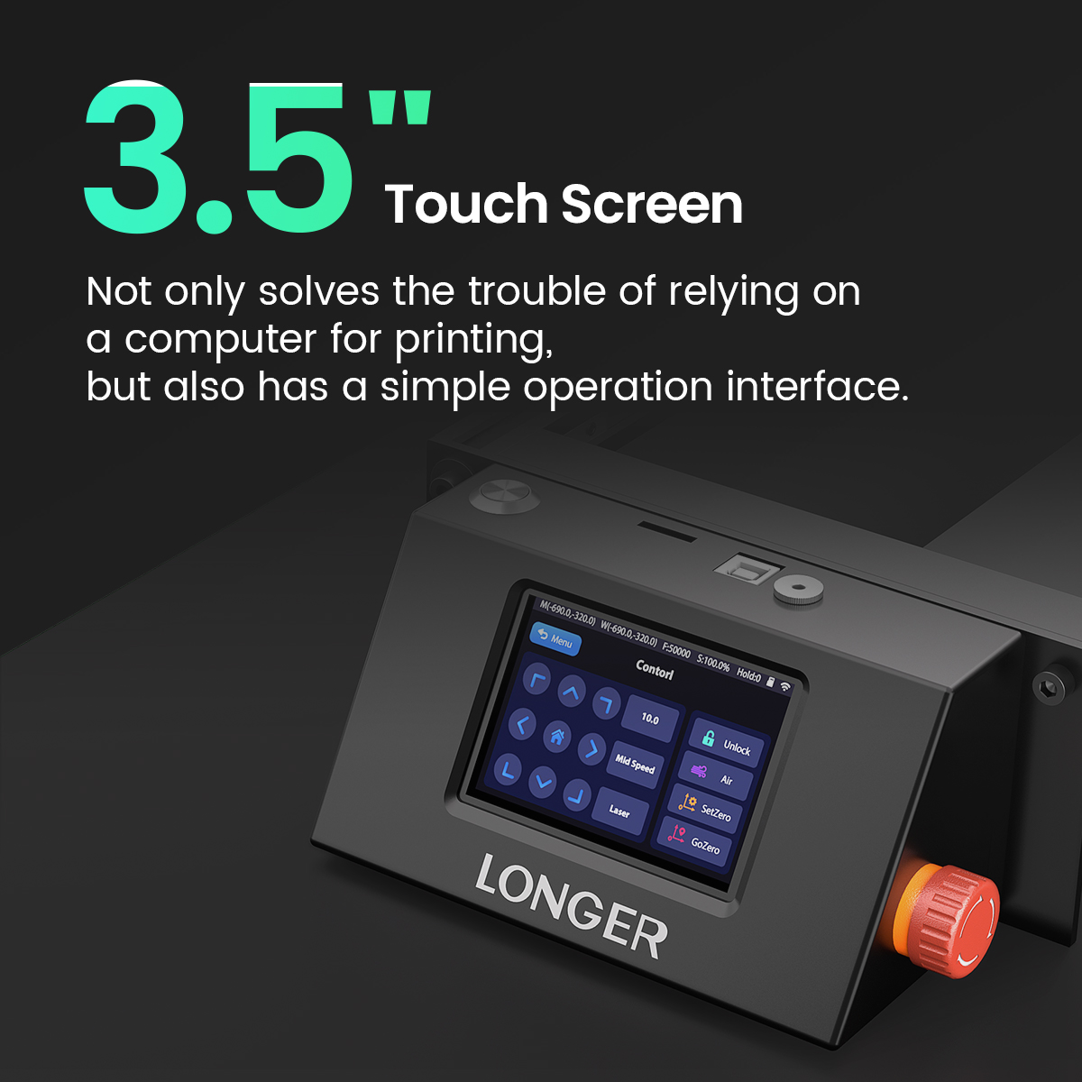 آلة قطع ونقش بالليزر ذكية LONG - مراجعة Industrial Laser Engraver For Metal وسعره