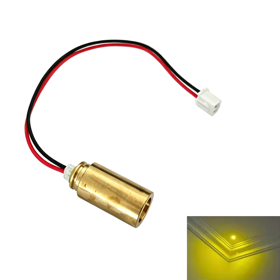 وحدة ليزر صفراء 571 نانومتر 57 - مراجعة Industrial Laser Pointer وسعره
